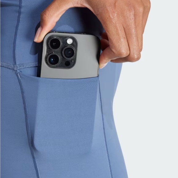 ✨Host pick✨Adidas Originals Blue Leggings for Active Comfort - Picture 3 of 5